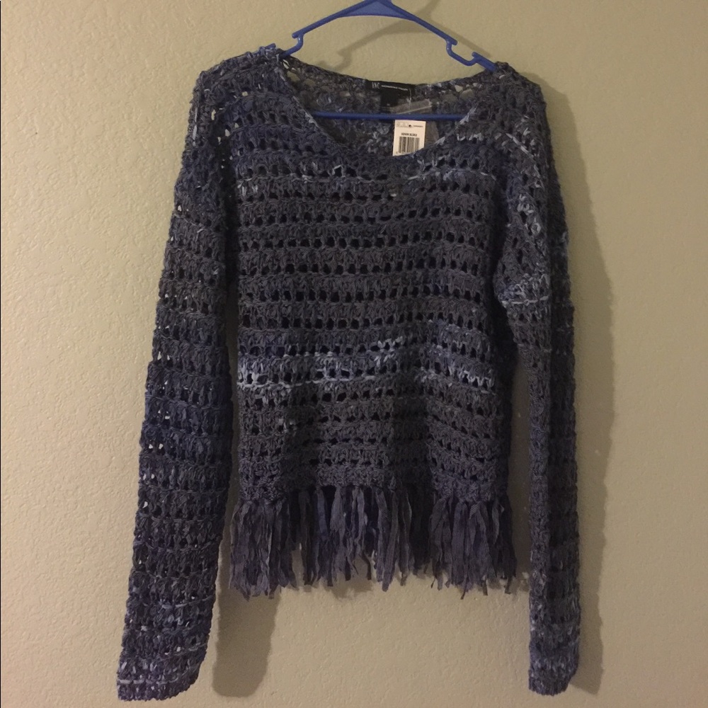 Denim Blue Sweater